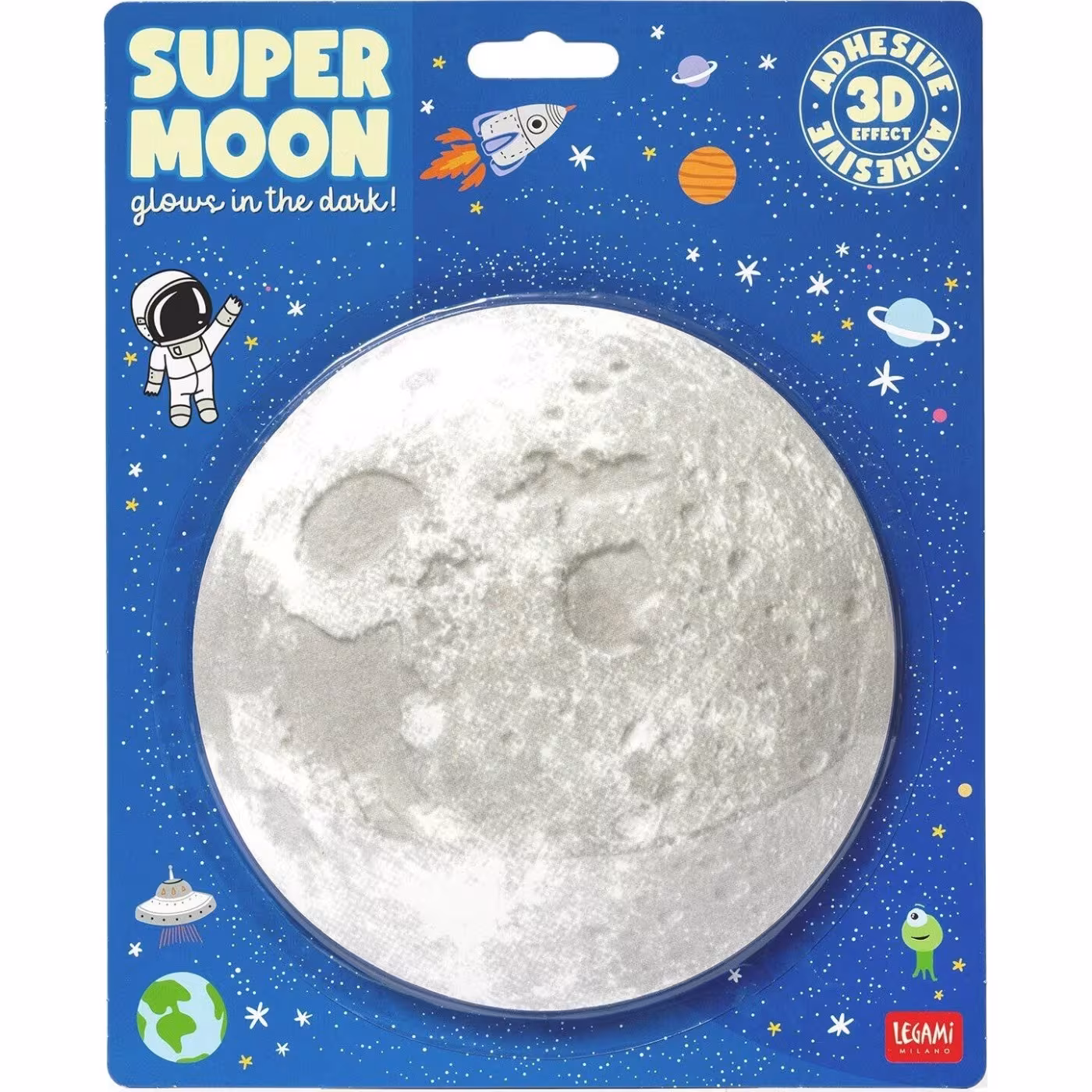 Legami Super Moon - Lua Fosforescente Recarregável