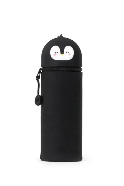 Imagem do produto  Legami Estojo e Porta-canetas 2 em 1 Pinguim
