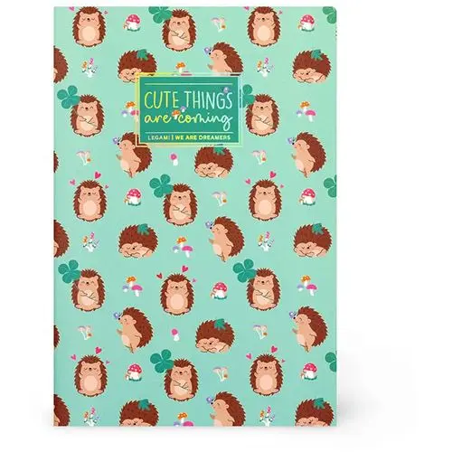 Legami Caderno Liso Médio Ouriço