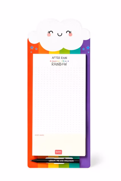 Imagem do produto  Legami Bloco de Notas Magnético Rainbow
