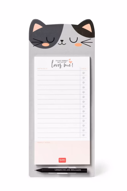 Imagem do produto  Legami Bloco de Notas Magnético Kitty