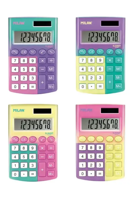 Imagem do produto  Milan Calculadora Sunset (cores sortidas)