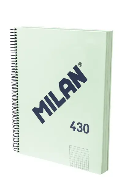 Imagem do produto  Milan Caderno Espiral A4 Quadriculado 430 Since Verde