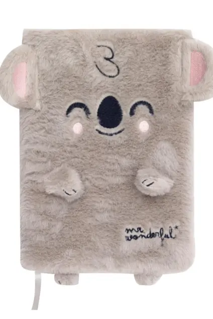 Imagem do produto  Mr. Wonderful Caderno Peluche A5 Liso Coala