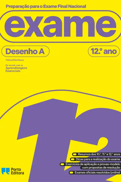 Imagem do produto  Preparação para o Exame Final Nacional Desenho A 12º ano 2027