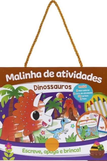 Imagem do produto  Malinha de Atividades - Dinossauros