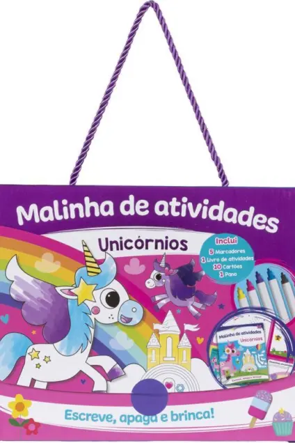 Imagem do produto  Malinha de Atividades - Unicórnios