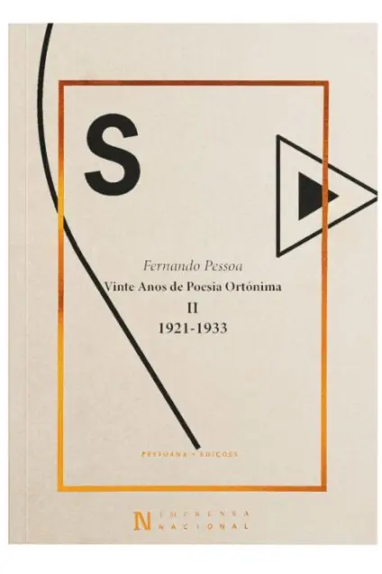 Imagem do produto  Vinte Anos de Poesia Ortónima II (1921-1933)