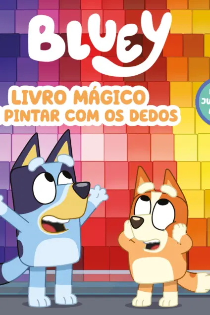 Imagem do produto  Bluey - Livro Mágico de Pintar com os Dedos