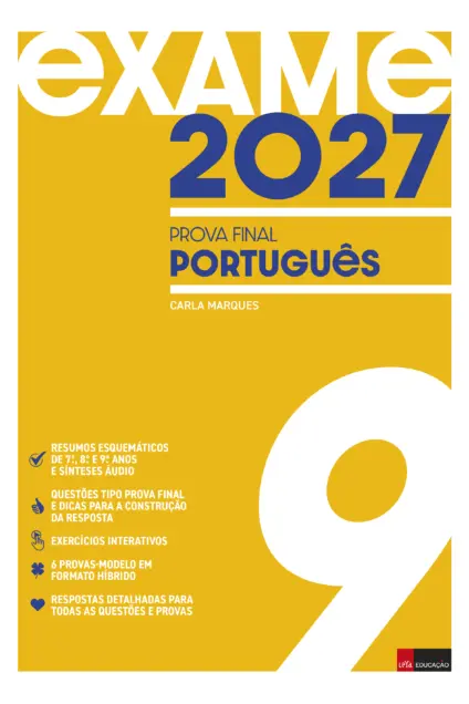 Imagem do produto  Exame 2027 Português 9º ano