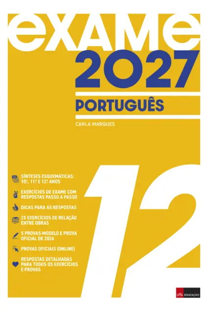 Imagem do produto  Exame 2027 Português 12º ano