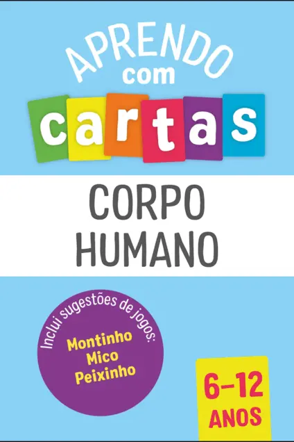 Imagem do produto  Aprendo com Cartas - Corpo Humano 6-12 Anos