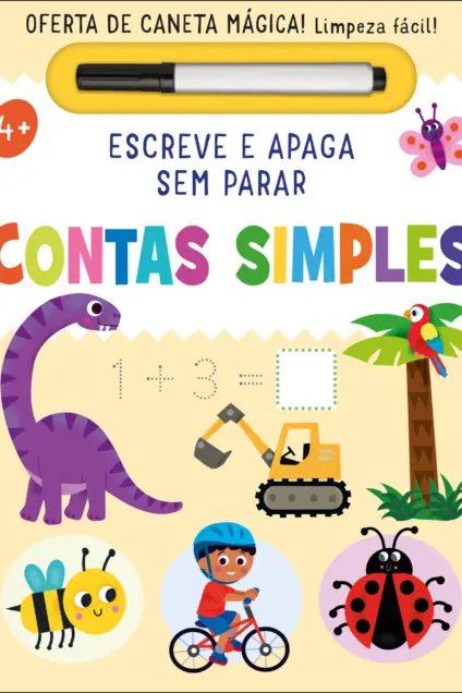 Imagem do produto  Escreve e Apaga sem Parar - Contas Simples