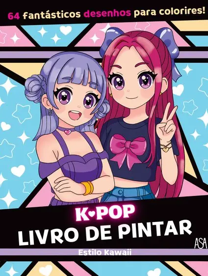 Imagem do produto  K-POP - Livro de Pintar
