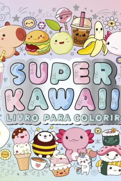 Imagem do produto  Super Kawaii - Livro para Colorir