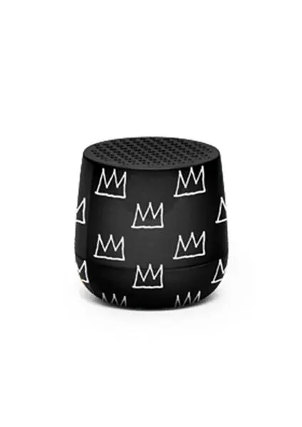Imagem do produto  Lexon Coluna Mino+ Jean Basquiat Coroa Preto