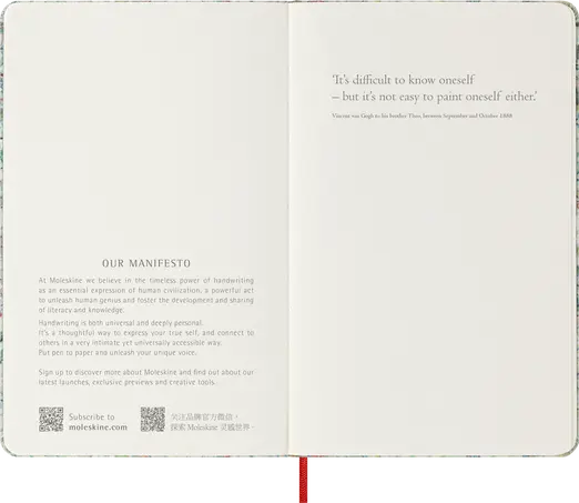 Moleskine Caderno Sketchbook Capa Dura Grande Van Gogh Museum Amsterdam - Image 4