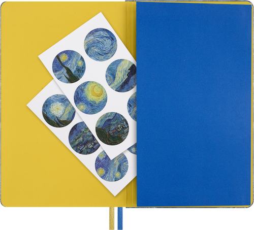 Moleskine Gift Box Caderno Capa Dura Grande Pautado e Esferográfica Kaweco MoMA Vincent Van Gogh - Image 6