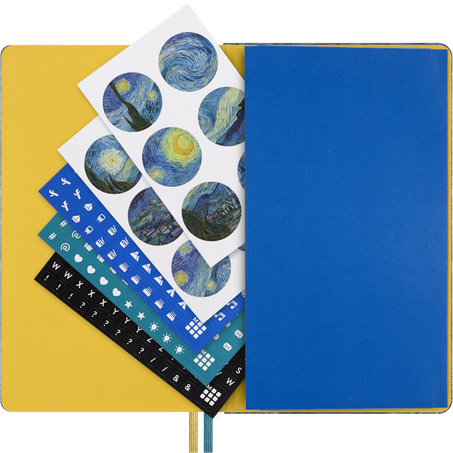 Moleskine Agenda 12 Meses 2027 Semanal Capa Dura Grande MoMA Vincent Van Gogh - Image 4