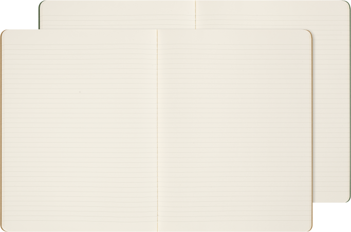 Moleskine Conjunto de 2 Cadernos Cahiers Capa Soft XL Pautados Peanuts Snoopy & Woodstock - Image 3