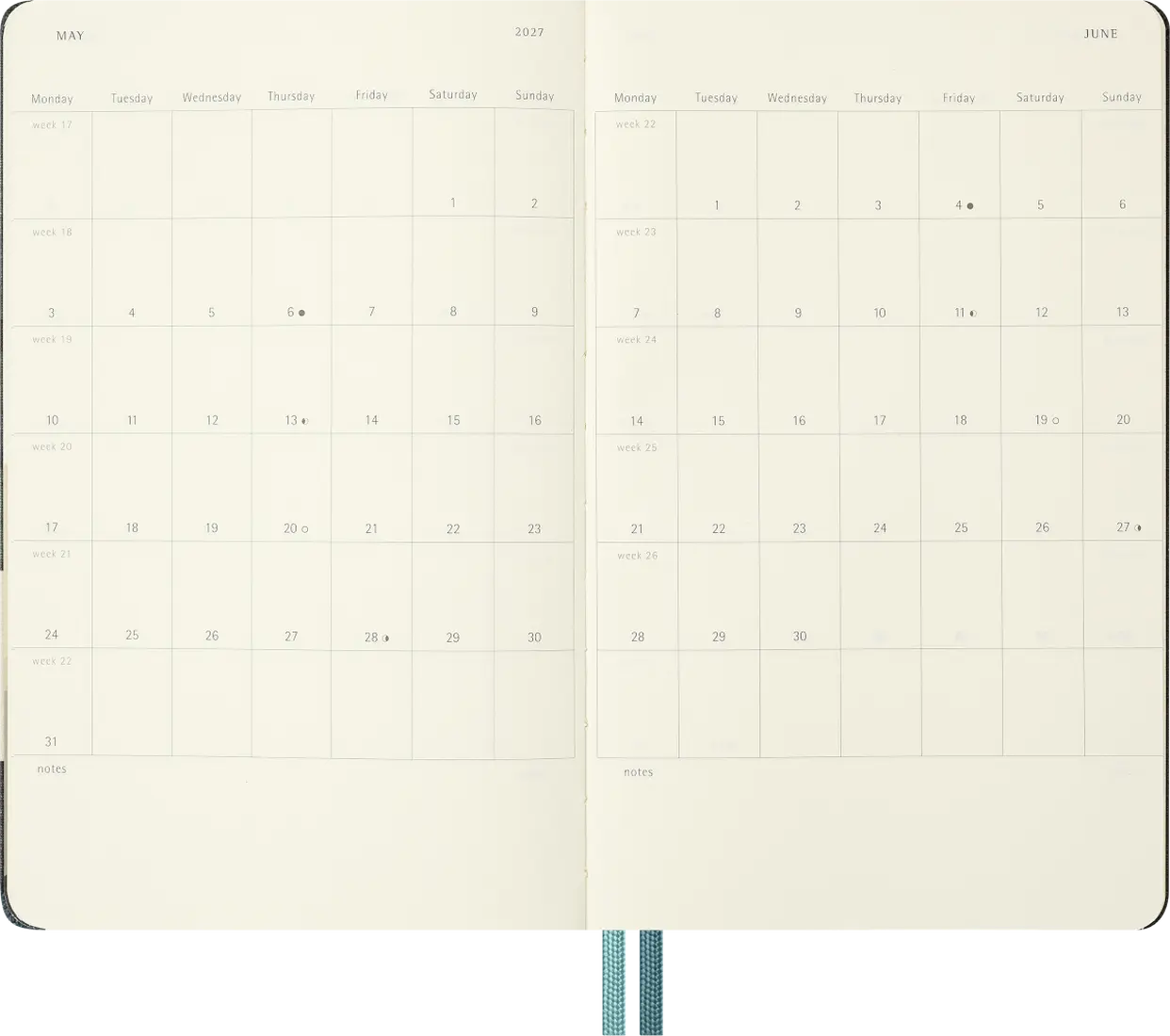 Moleskine Agenda 12 Meses 2027 Semanal Capa Dura Grande Lord of the Rings; ISBN: 8056999279134