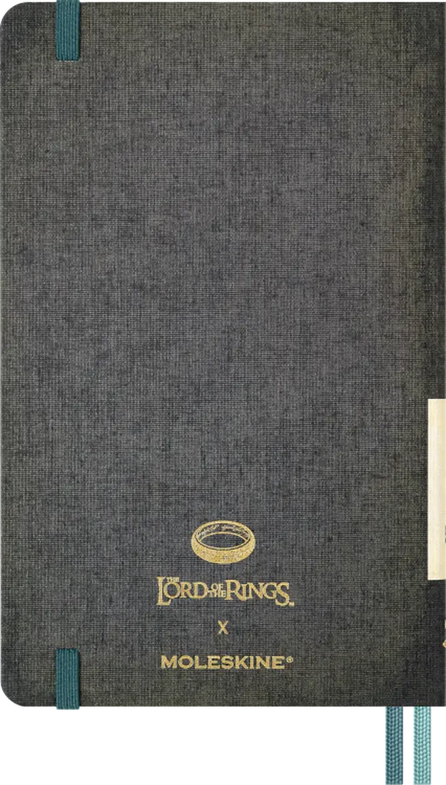 Moleskine Agenda 12 Meses 2027 Semanal Capa Dura Grande Lord of the Rings; ISBN: 8056999279134