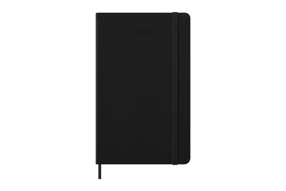 Moleskine Agenda 12 Meses 2027 Semanal Capa Dura Grande Smart Preta; ISBN: 8056999279349