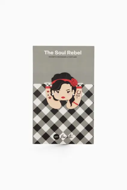 Imagem do produto  Balvi Marcador de Páginas Magnético The Soul Rebel