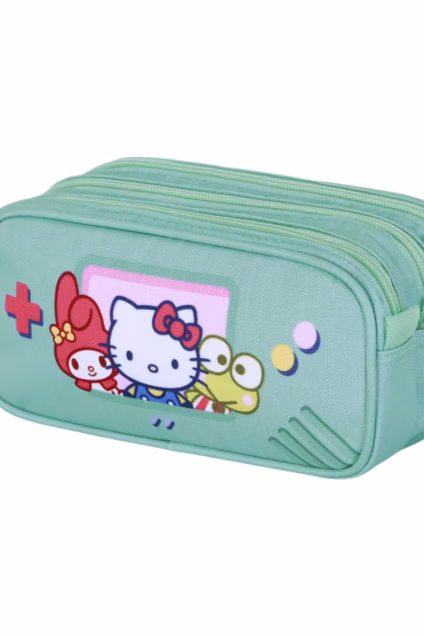 Imagem do produto  Karactermania Estojo Triplo Hello Kitty Videogame