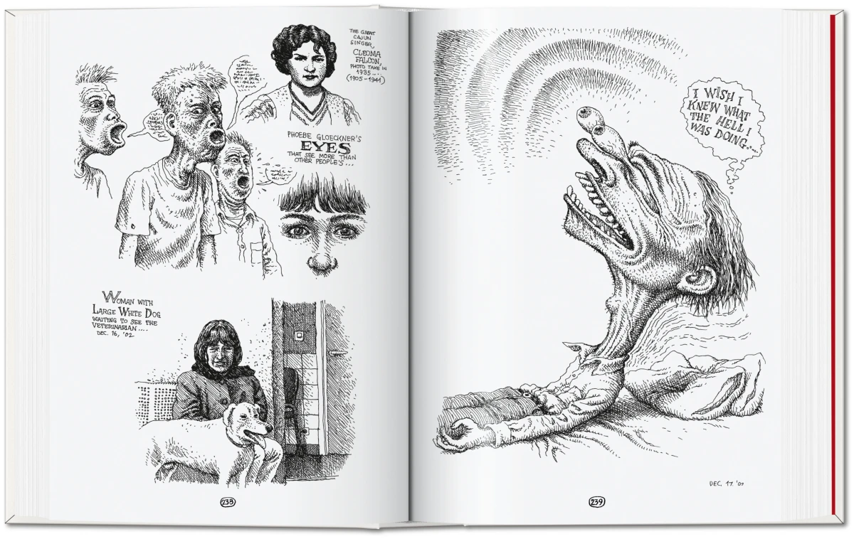 Robert Crumb. Sketchbook Vol. 6. 1998–2011 (ENG); ISBN: 9783754405741