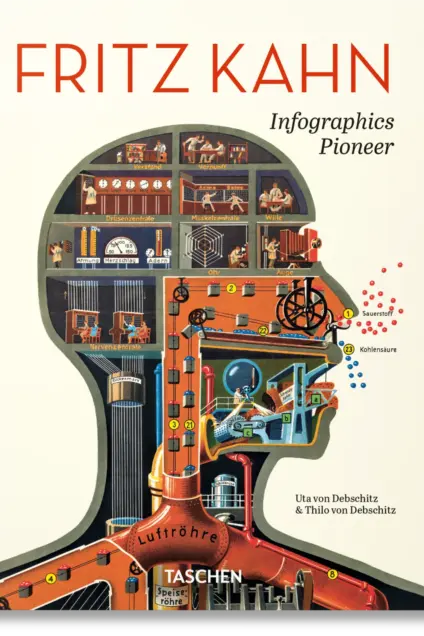 Imagem do produto  Fritz Kahn. Infographics Pioneer. 45th Ed. (ENG, FR, GR)