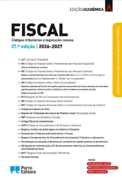 Imagem do produto  Fiscal - Edição Académica - 37ª edição