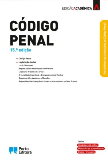 Imagem do produto  Código Penal - Edição Académica - 15ª edição
