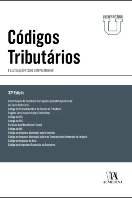 Imagem do produto  Códigos Tributários - Edição Universitária - 32ª Edição
