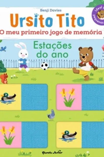 Imagem do produto  Ursito Tito - O meu Primeiro Jogo de Memória - Estações do Ano