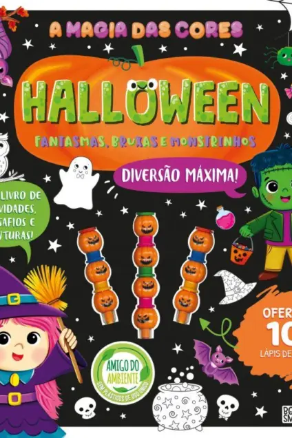 Imagem do produto  A Magia das Cores - Halloween: Fantasmas, Bruxas e Monstrinhos
