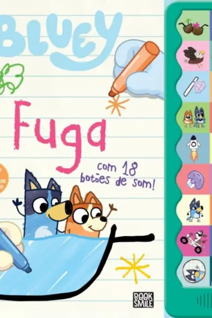 Imagem do produto  Bluey - Fuga - Livro de Sons