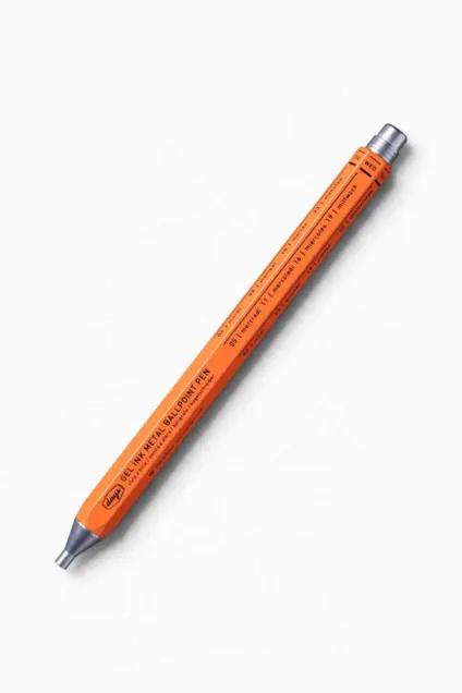 Imagem do produto  Mark's Metal Gel Ballpoint Pen Days Orange