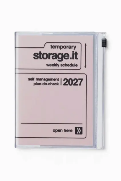 Imagem do produto  Mark's Agenda 2026 - 2027 A6 Storage.it Pink