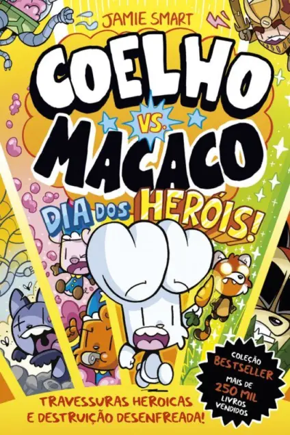 Imagem do produto  Coelho vs. Macaco 12 - Dia dos Heróis!