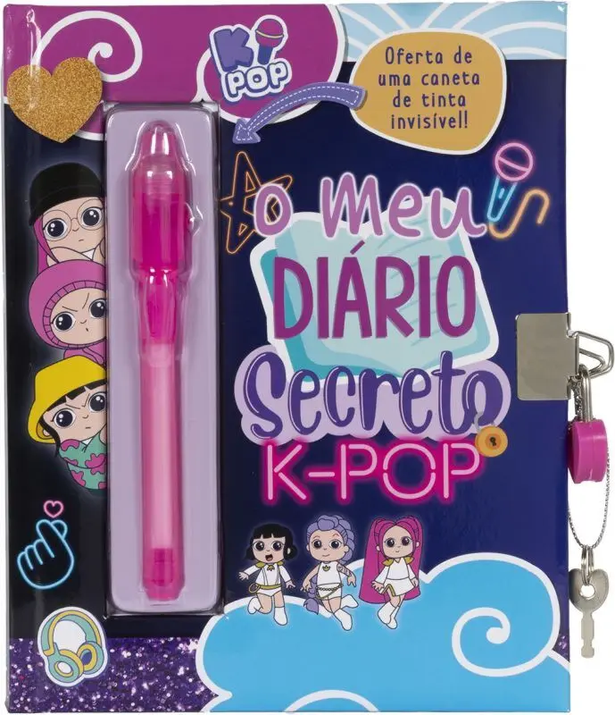 O Meu Diário Secreto - K-Pop; ISBN: 9789720731814