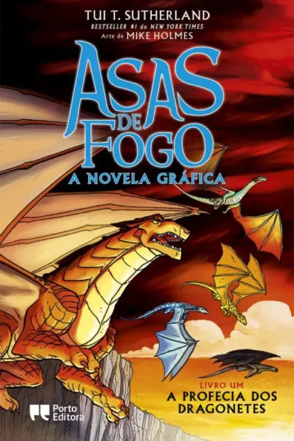 Imagem do produto  Asas de Fogo 1 - A Profecia dos Dragonetes - A novela gráfica