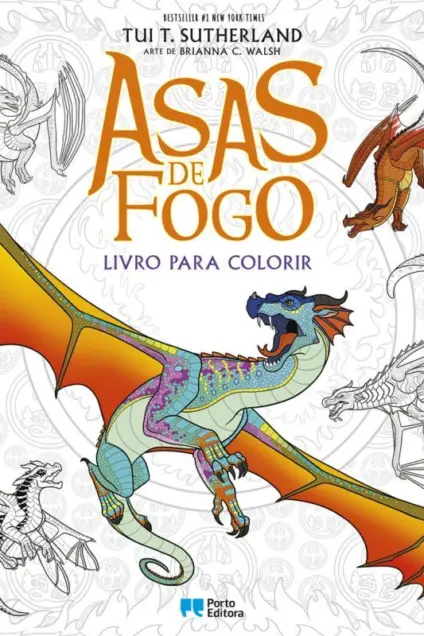 Imagem do produto  Asas de Fogo - Livro para Colorir