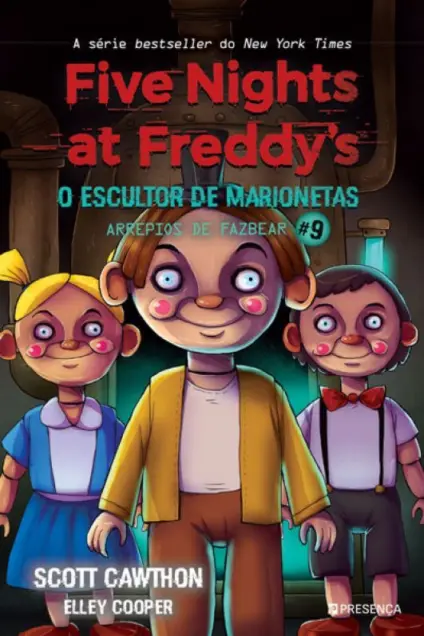 Imagem do produto  Arrepios de Fazbear #9 - O Escultor de Marionetas - Fnaf