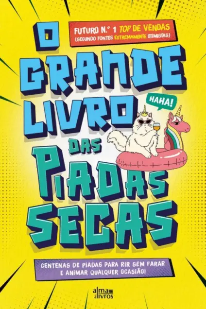 Imagem do produto  O Grande Livro das Piadas Secas