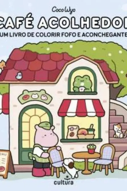 Imagem do produto  Café Acolhedor - Um Livro de Colorir
