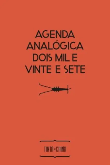 Imagem do produto  Agenda Analógica Dois Mil e Vinte Sete