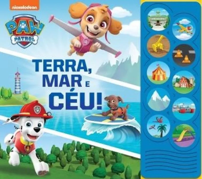 Imagem do produto  Patrulha Pata - Terra, Mar e Céu!