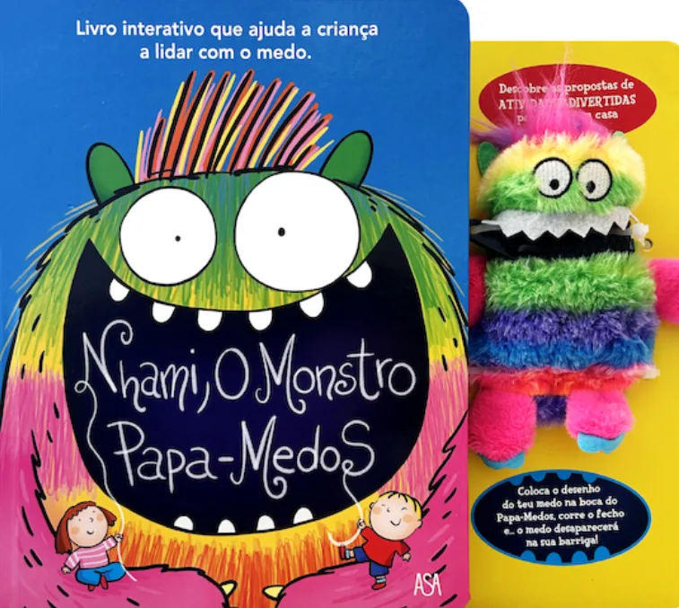 Imagem do produto  Nhami, O Monstro Papa-Medos