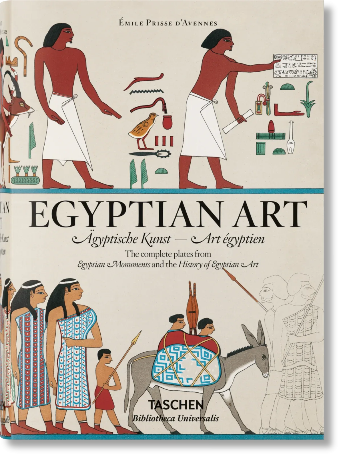 Prisse d'Avennes. Egyptian Art (ENG, FR, GER)